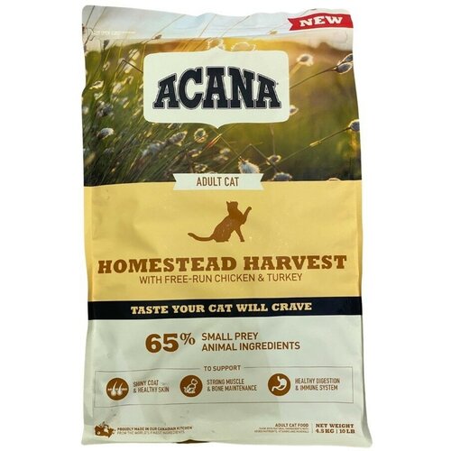 Acana Homestead Harvest (курица, индейка) 4.5 kg