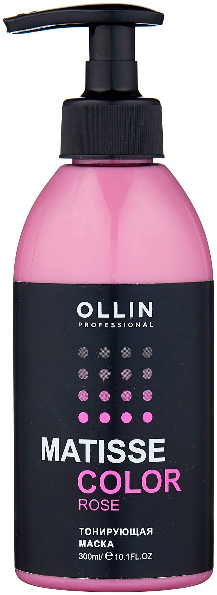 OLLIN Professional Matisse Color Rose Маска для волос тонирующая, 300 мл