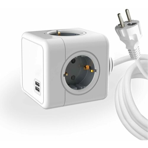 Удлинитель ROCKETSOCKET Cube Extended 4 Euro 3326₽