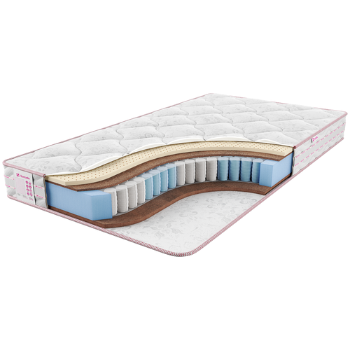 фото Матрас sontelle vivre castom expert, пружинный, белый