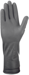 Перчатки Paclan неопреновые Extra Protection, 1 пара, размер L, цвет черный