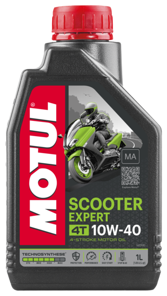 Моторное масло MOTUL Scooter Expert 4T 10W-40 Синтетическое 1 л (105960)