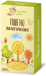 Каша Здоровые детки безмолочная пшено экологическое, с 2-х лет, 300 г