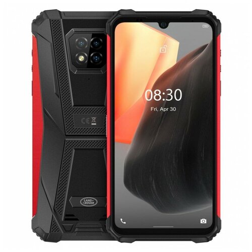 Смартфон Land Rover Armor 8 Pro Max 8/128 ГБ, Dual nano SIM, красный iiif150 b2021 rugged mobile phone ip68 69k 6gb 64gb 8000mah octa core smartphone nfc 5 86 hd mediatek helio g25 13mp camera