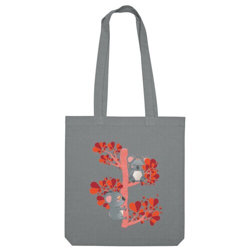 фото Сумка шоппер us basic, серый