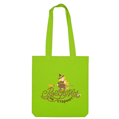 фото Сумка шоппер us basic, зеленый