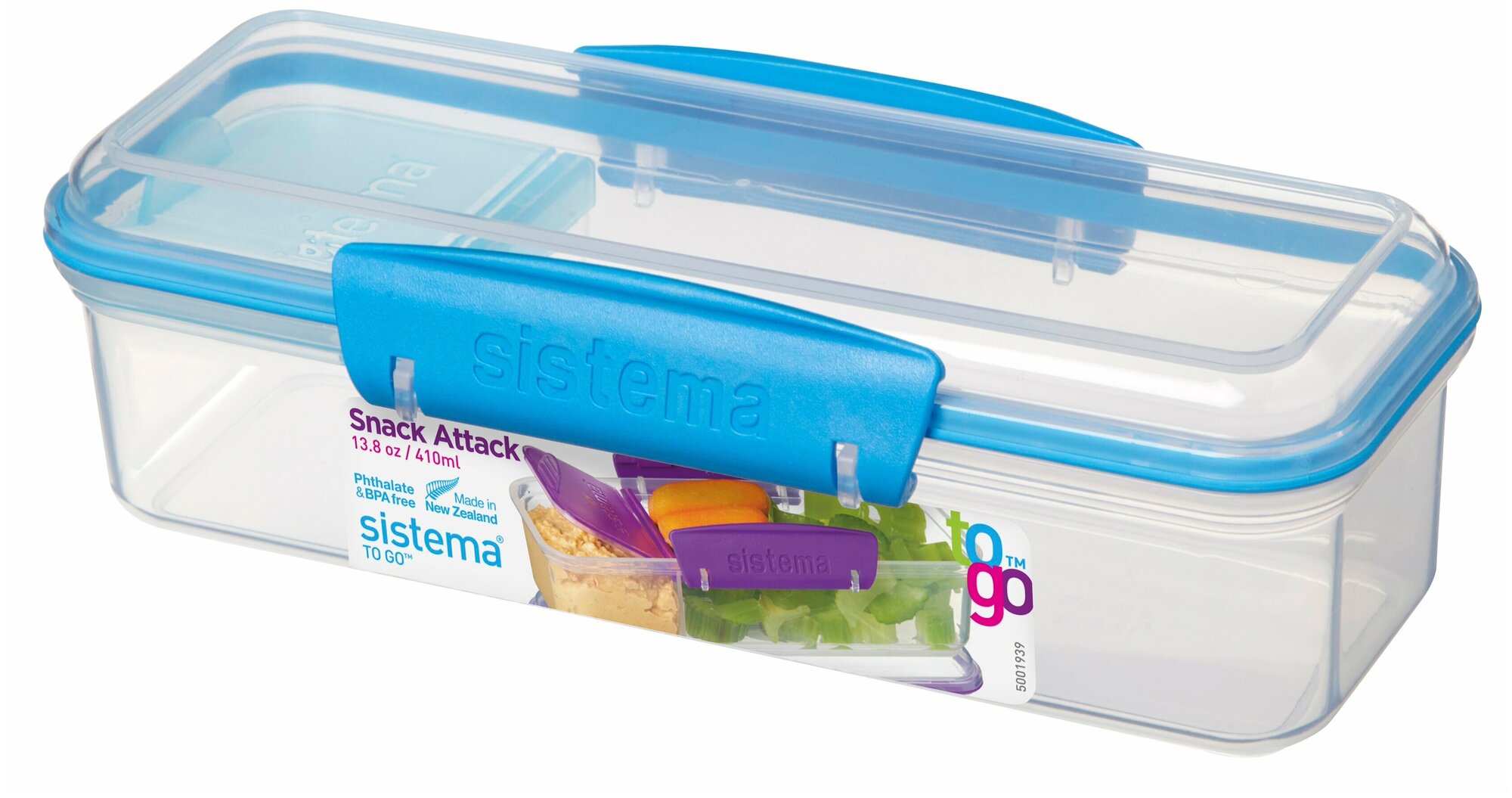    Sistema To-Go Snack Attack 410 Blue (21479)