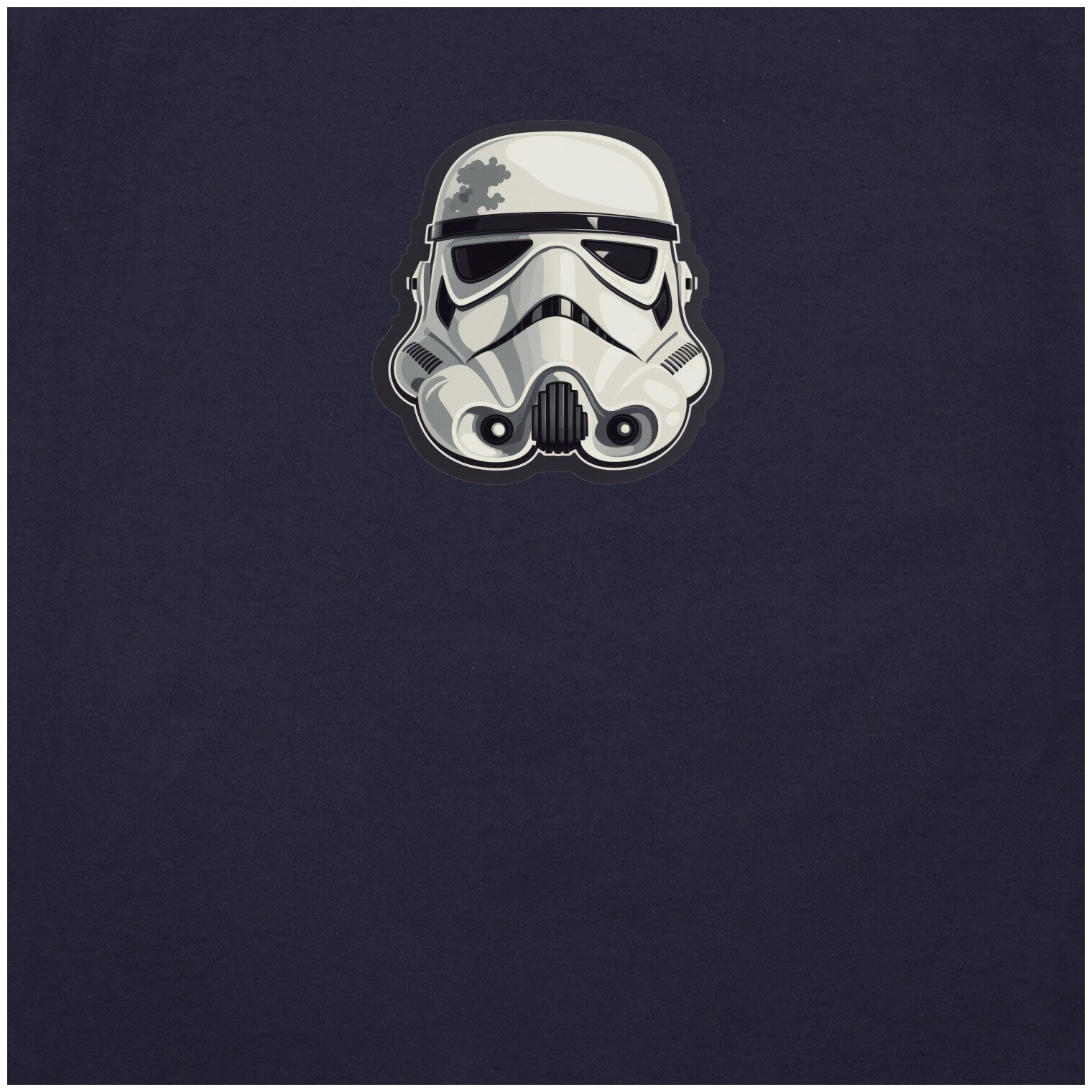 Мужская футболка «Шлем штурмовика звёздных войн star wars trooper» (2XL ...