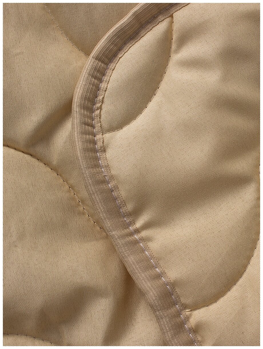 Lucky Dreams/Гипоаллергенное шерстяное одеяло летнее 1,5 спальное легкое 140х205 семейное полуторное, в подарок на годовщину, на новый год, "Лайза" - фотография № 6
