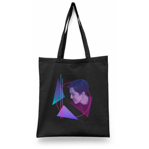 фото Сумка шоппер каждому своё, черный