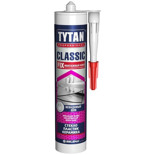 Монтажный клей Tytan Professional Classic Fix 310 мл, 1 шт