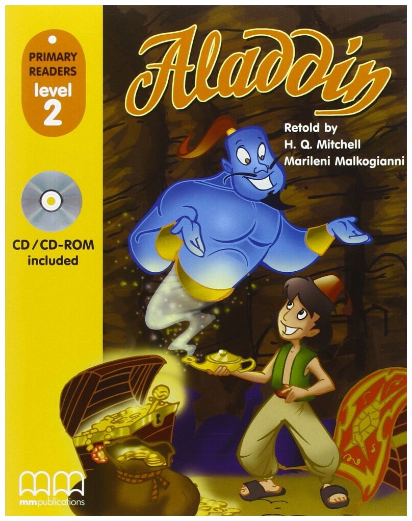 Книга Primary Readers Level 2: Aladdin (with Audio CD/CD-Rom) - фото №1