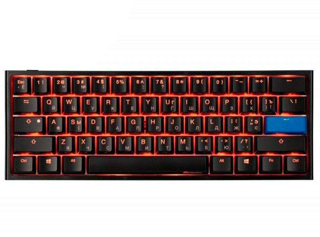 Клавиатура Ducky One 2 Mini RGB Classic Cherry MX Red