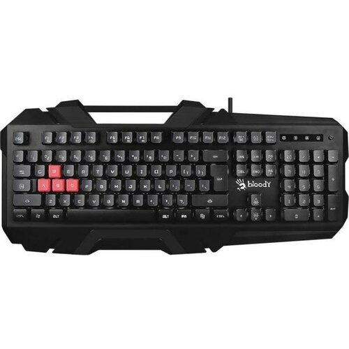 Клавиатура A4 B150N черный USB Gamer LED 381400₽