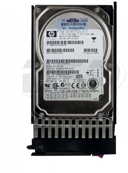 Жесткий диск HP CA06473-B26200DC 72Gb SAS 2,5" HDD