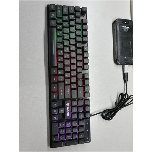 Клавиатура USB игровая проводная DEXP RAGE 100 с подсветкой 258300₽