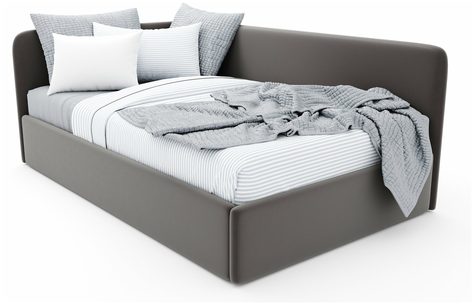 Односпальная угловая кровать "Норд", 80х200 см, 0.8х2.0 м, Costa (левый угол)