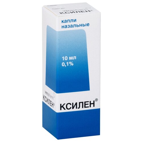 Ксилен капли наз., 0.1%, 10 мл