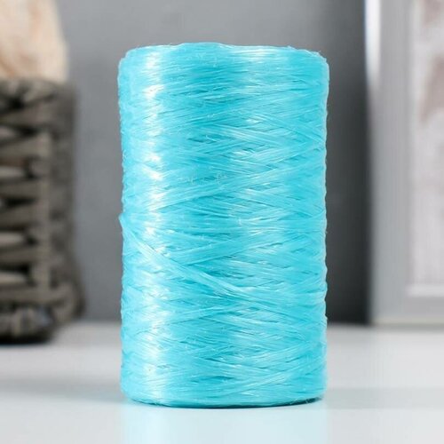 Пряжа для ручного вязания, 100% полипропилен, 200 м/50 гр, №2-3, голубая бирюза, 5 шт.