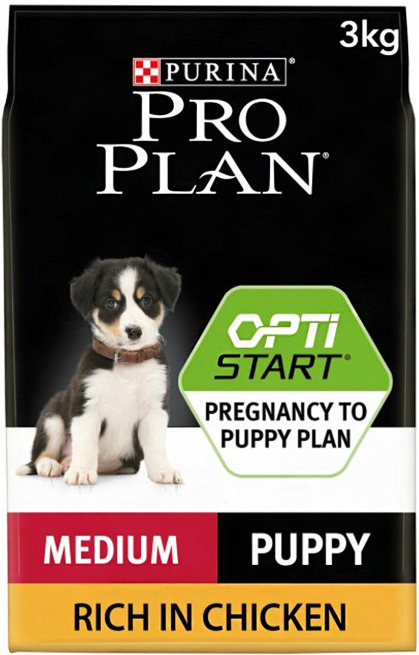 Сухой корм для щенков Pro Plan Optistart Medium Puppy с курицей 12кг - фото №18