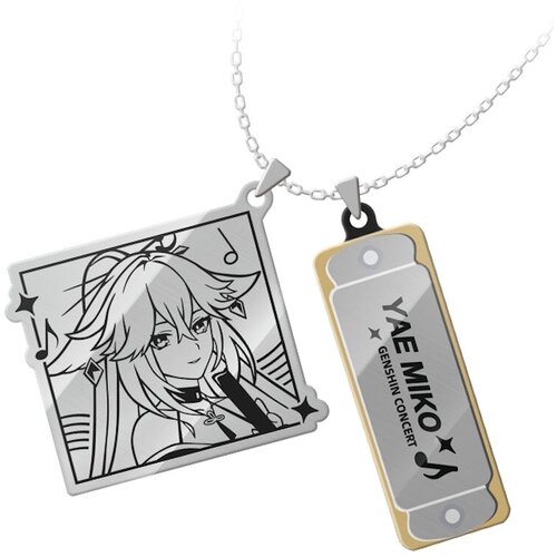 подвеска на рюкзак genshin impact online concert acrylic strap yae miko Колье miHoYo, длина 60 см