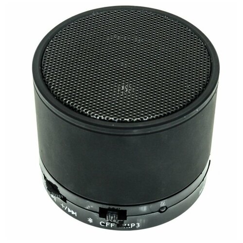 Акустика портативная колонка RockBox Round Matte Bluetooth черный 65500₽