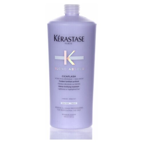 KERASTASE BLOND ABSOLU Кондиционер Cicaflash 1000мл маска для интенсивного увлажнения осветленных волос kerastase mask blond absolu cicaextreme 200 мл