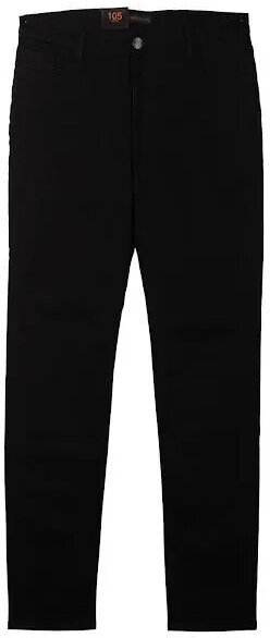 Брюки  Trussardi Jeans, повседневный стиль, размер 40, черный