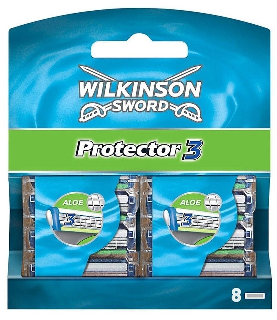 Сменные кассеты Wilkinson Sword Schick Protector 3 8 шт