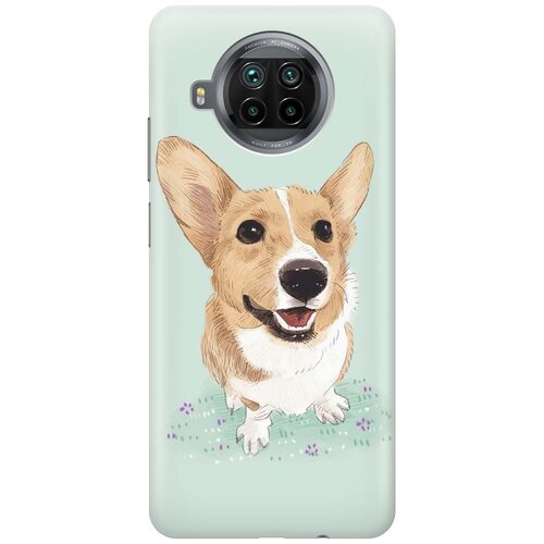 фото Cиликоновый чехол на xiaomi mi 10t lite / сяоми ми 10т лайт с принтом "корги" gosso