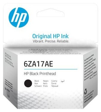 Печатающая головка HP 6ZA17AE черный для HP SmartTank 500/600 SmartTankPlus 550/570/650