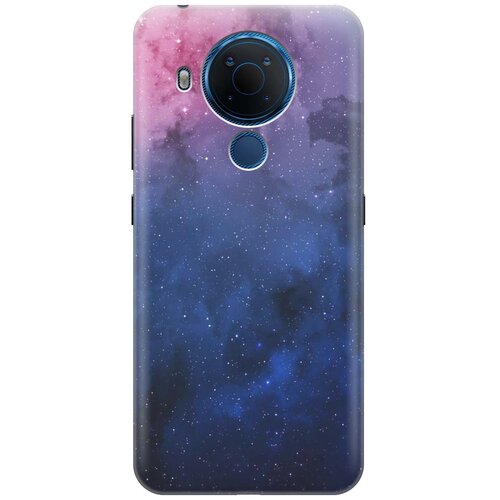 фото Cиликоновый чехол на nokia 5.4 / нокиа 5.4 с принтом "звездное зарево" gosso