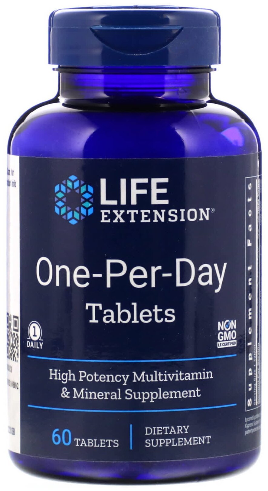 Life Extension, One-Per-Day, 60 таблеток
