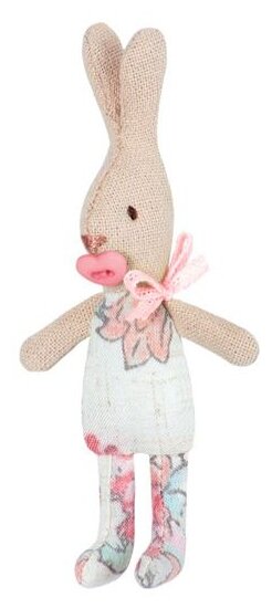 Мягкая игрушка Maileg Новорожденный кролик девочка, 11 см