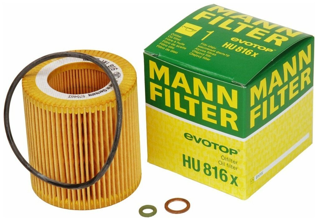 Фильтрующий элемент MANN-FILTER HU 816 x