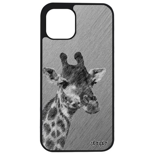 фото Чехол на телефон iphone 12, "жираф" саванна giraffe utaupia