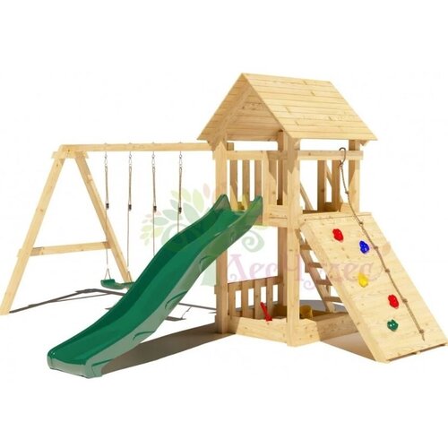 Детская игровая площадка Лес Чудес Удачная 3 (спортивно-игровая площадка для дачи и улицы)