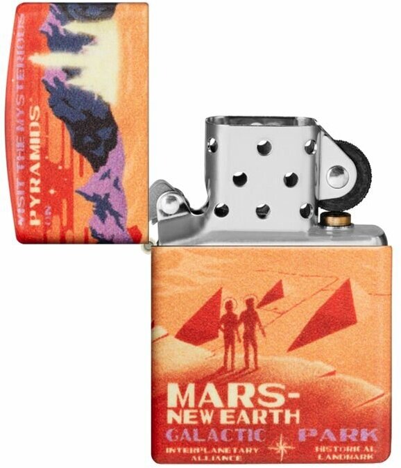 Зажигалка ZIPPO Mars Design 49634 - фотография № 5