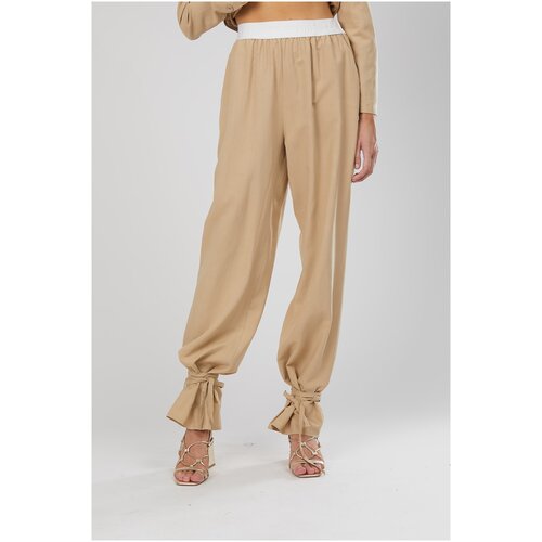 фото Брюки j.b4, размер m, бежевый