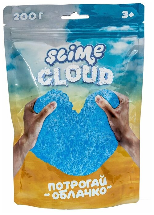 Слайм SLIME Cloud Голубое небо с ароматом тропик, синий