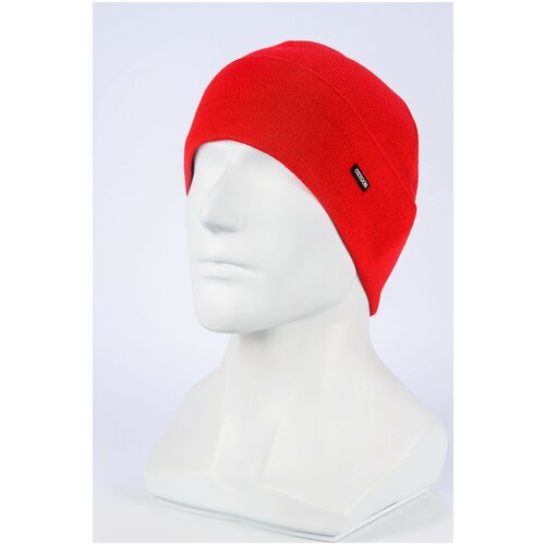 Шапка бини Oxygon, размер UNI, красный шапка бини portolano зимняя размер uni красный