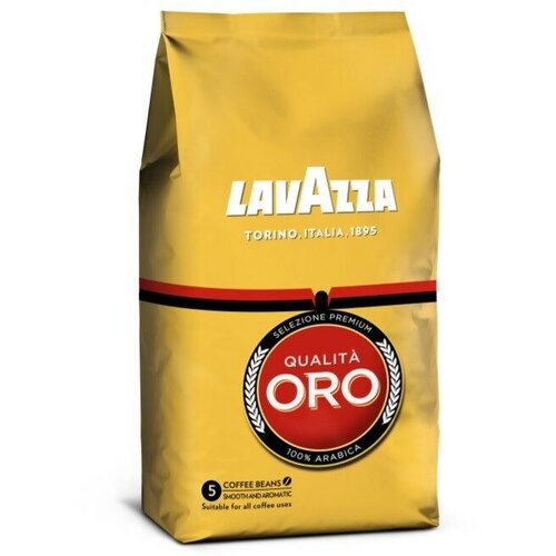 Кофе Lavazza Oro в зернах, 1кг (спец)