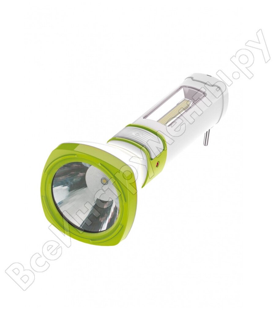 Фонарь светодиодный аккум. 5W LED 3 режима бок. панель COB 3Вт с зарядным устройством KOCAc7035WLED КОСМОС - фото №12