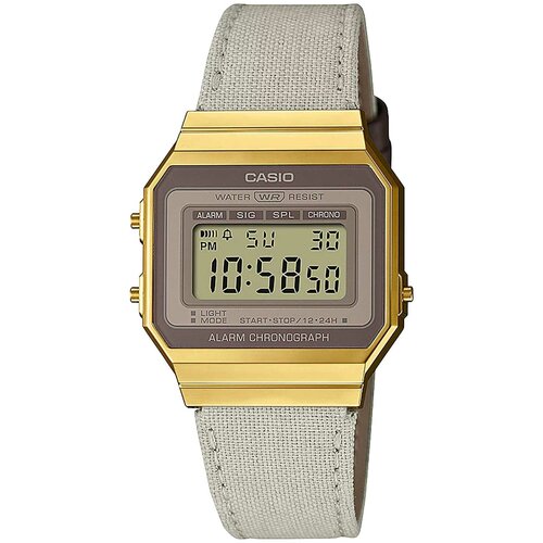 Наручные часы CASIO A700WEGL-7AEF, серый, черный наручные часы casio collection серебряный
