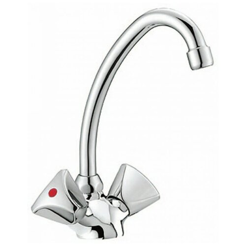 Смеситель для кухни SMARTsant Бэйс с высоким изливом, хром SM060001AA