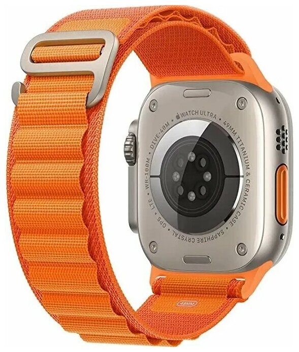 Тканевый ремешок для Apple Watch всех серий размера 42 44 45 49 mm