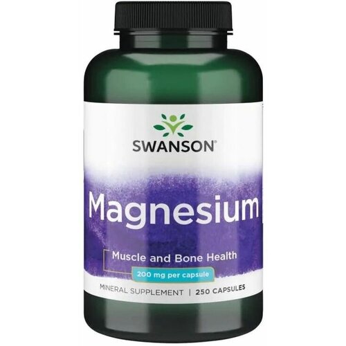 Magnesium Oxide 200 mg 250 caps