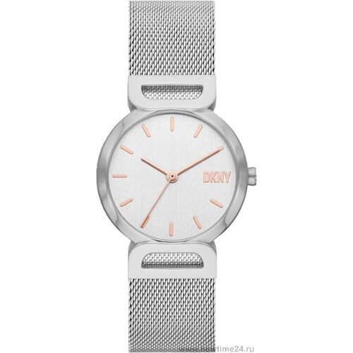 часы женские dkny ny2802 Наручные часы DKNY NY6623, серебряный, белый