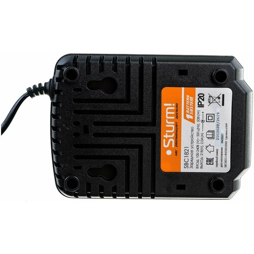 SBC1821 зарядное устройство Sturm! 1BatterySystem 18 В, 2 А