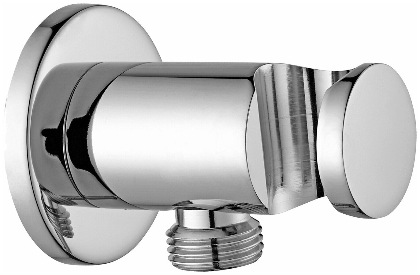 фото Шланговое подключение Paffoni ZSUP031CR с держателем для душа